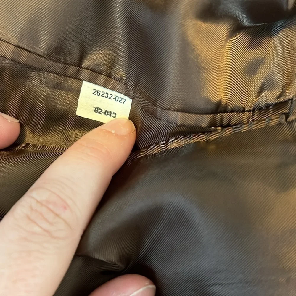 Brooks Brothers 346 Madison Fit Brown Plaid Size 46L